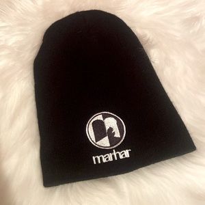 Margaret Black Beanie Winter Hat